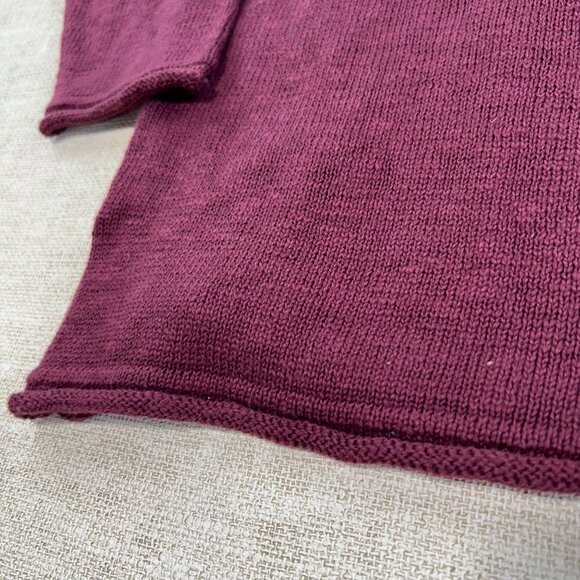 Lulu B Women's SZ Small Maroon soft Sweater - Picture 5 of 9